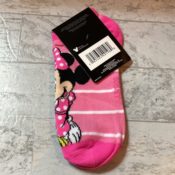 Disney Minnie & Micky Mouse No-Shows Sock Bundle - Picture 7 of 9